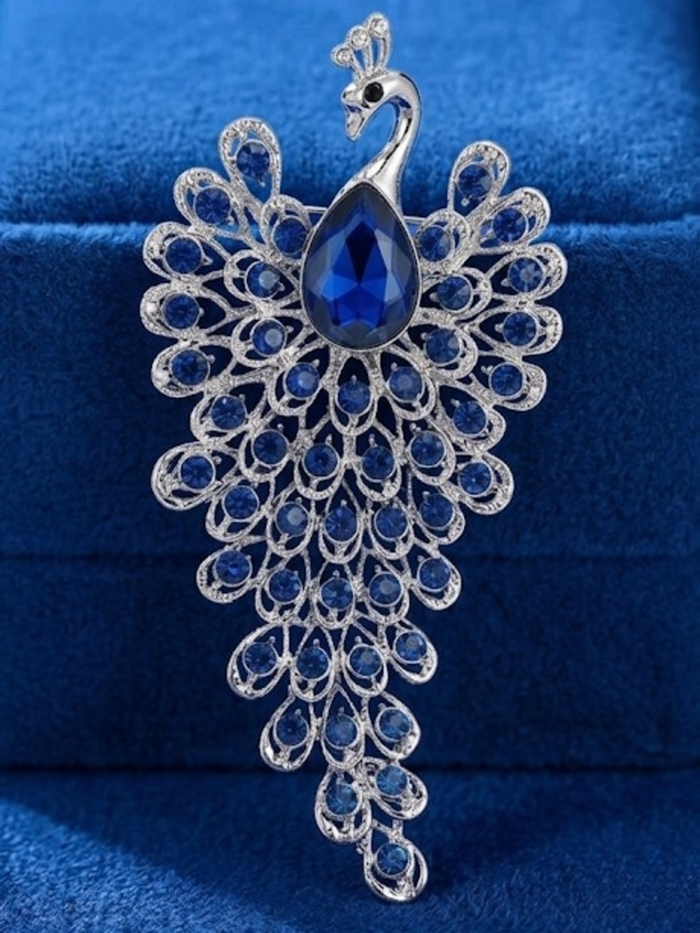 Peacock Brooch